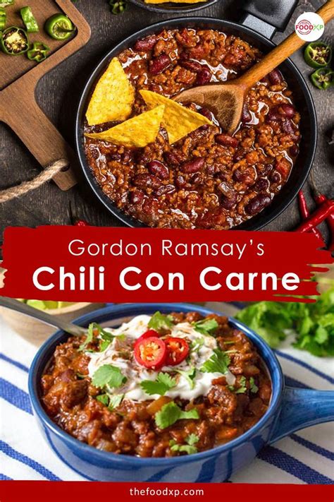 Chili Con Carne Recipe Gordon Ramsay